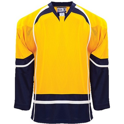 Nashville Pro Series Goalie Cut Premium Gold Jersey