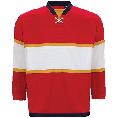 Florida Pro Series Goalie Cut Premium Red Jersey